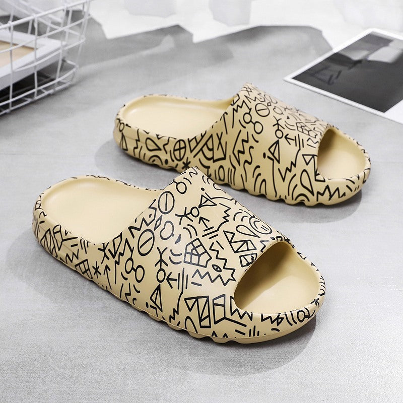 Thick Soles Non-slip Shoes For Lovers Indoors And Outdoors