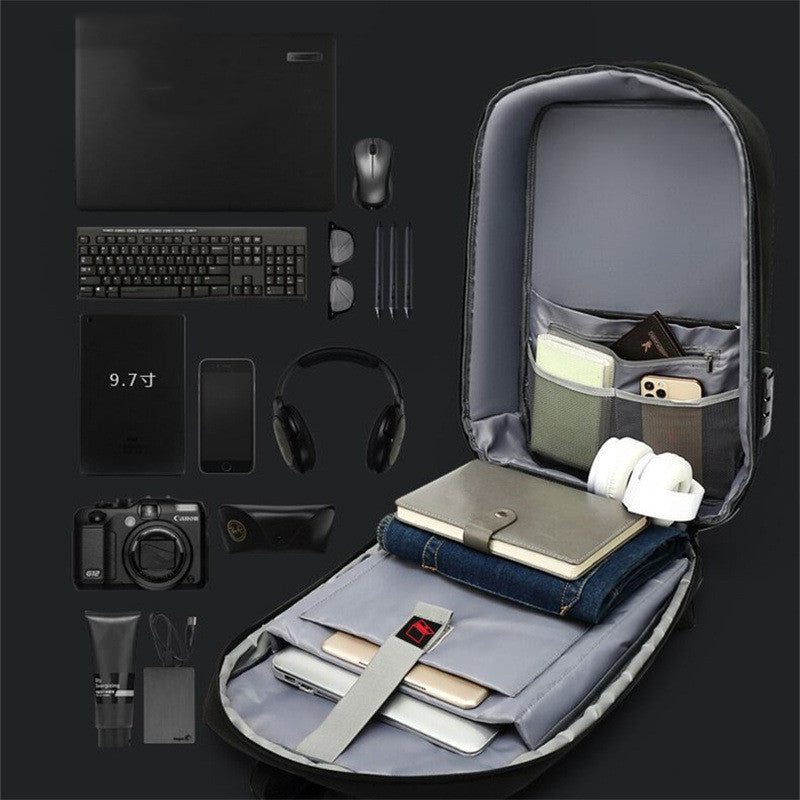 Multifunctional Anti-theft Backpack, Leisure And Waterproof Travel