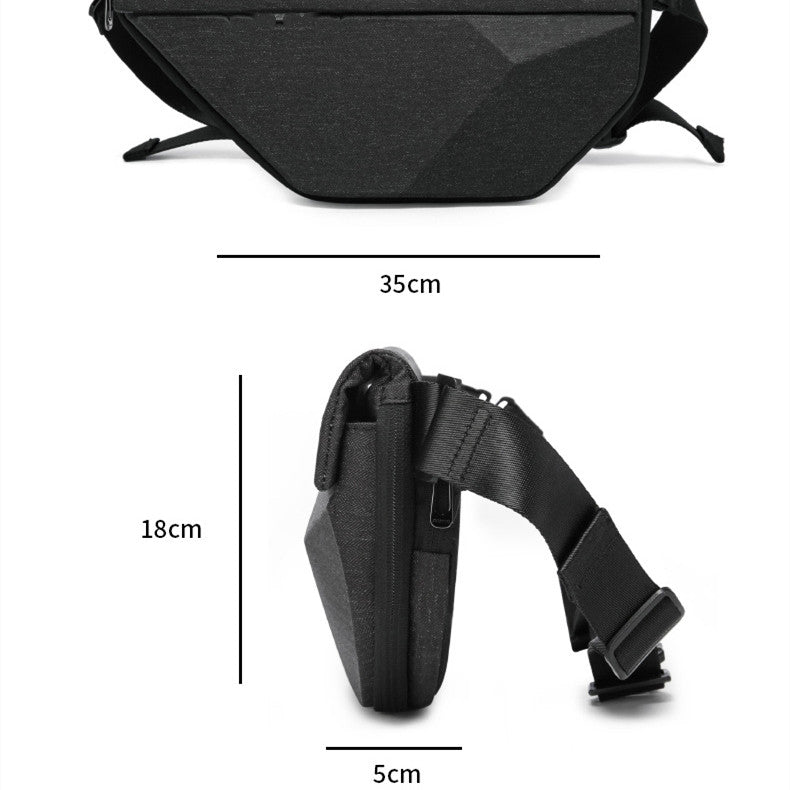 Men's Shoulder Bag Korean Version With Diagonal Function