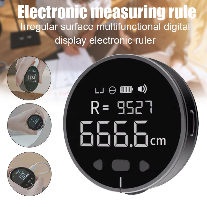 PRECISION MAX elektronisches Massband mit LCD-Anzeige