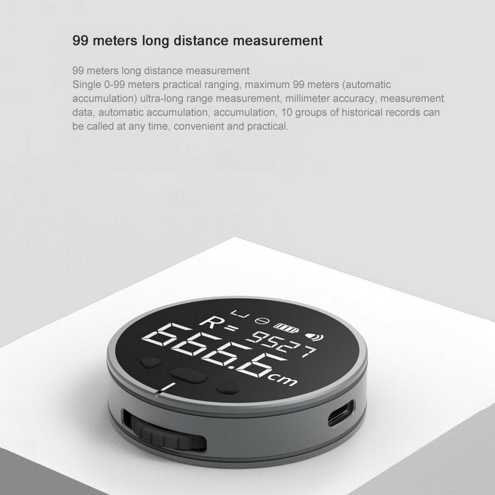 PRECISION MAX elektronisches Massband mit LCD-Anzeige