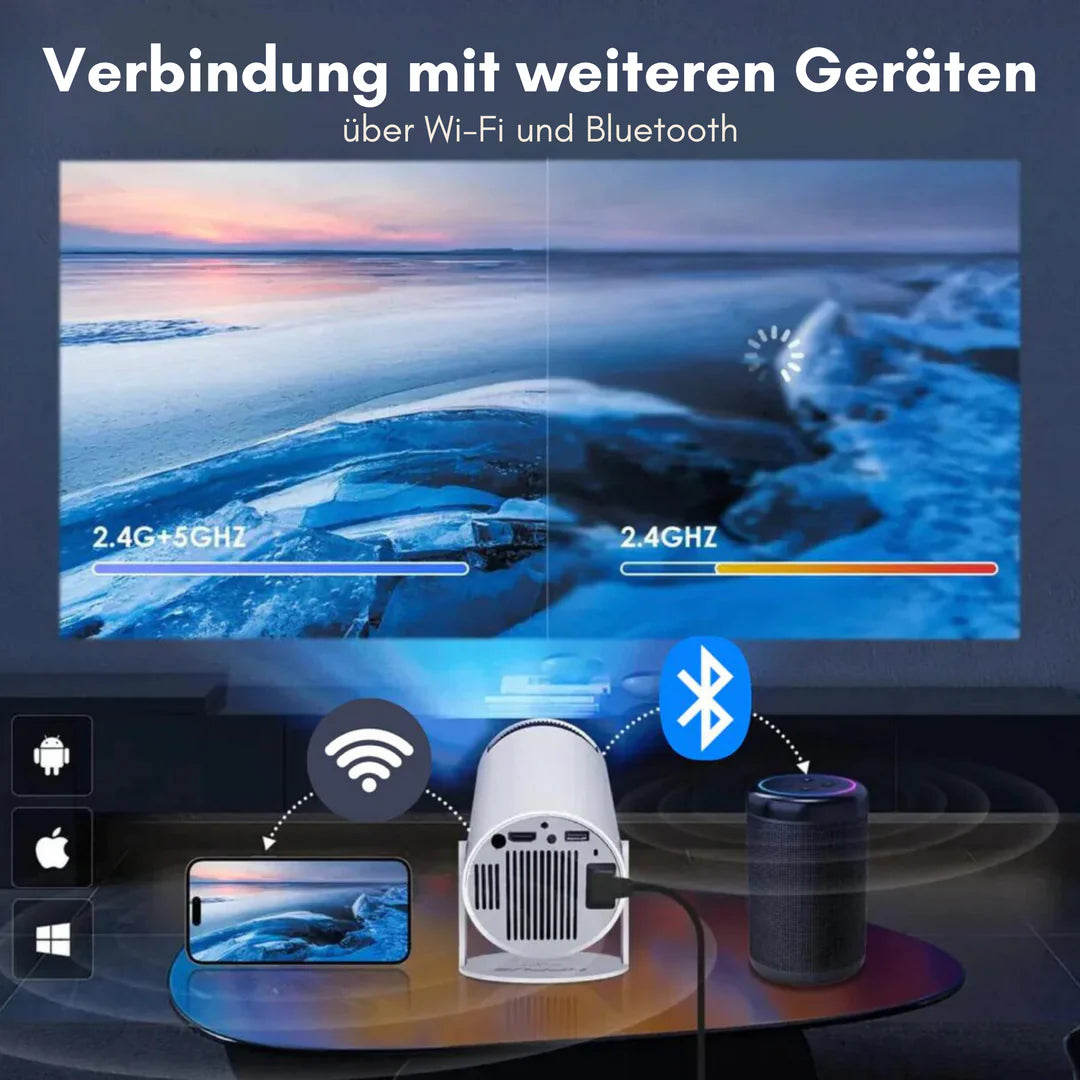MINIBEAM PRO Tragbarer Projektor/Beamer