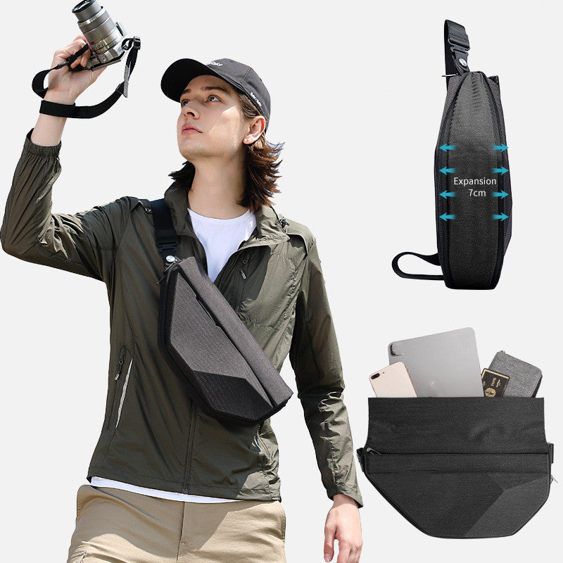 Men's Shoulder Bag Korean Version With Diagonal Function