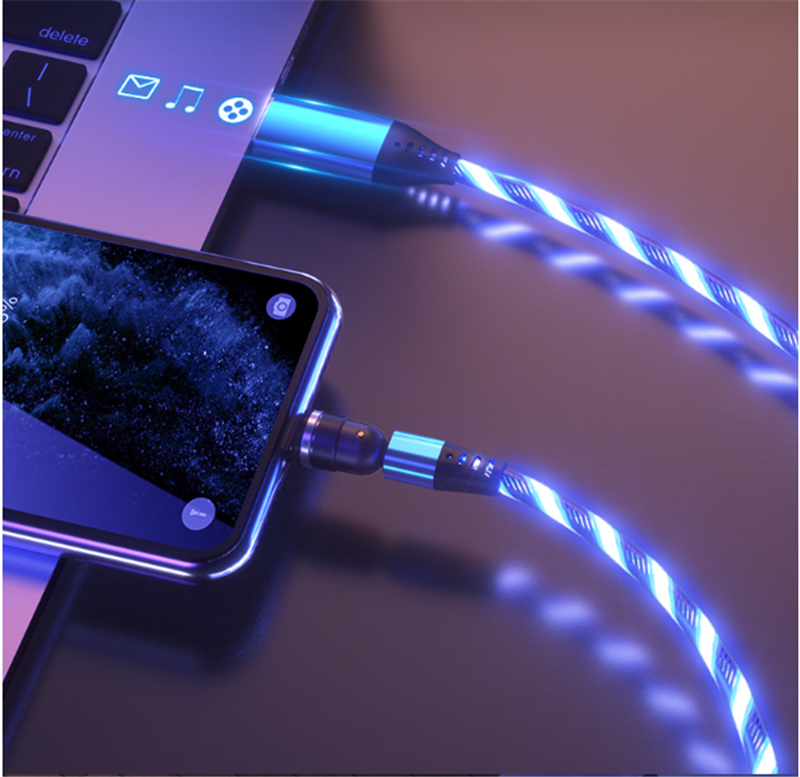 LUMINOUS MAGNETIC Fast Charging LED-Ladekabel