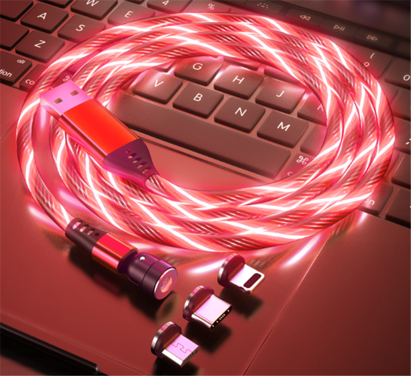 LUMINOUS MAGNETIC Fast Charging LED-Ladekabel