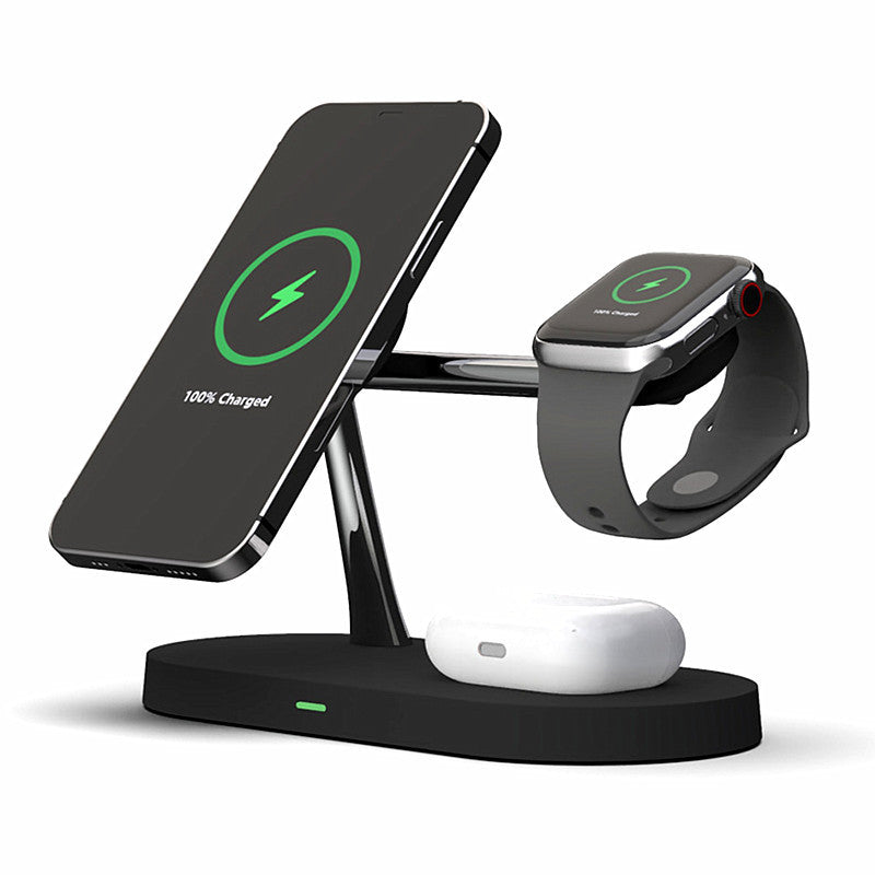 5 IN 1 WIRELESS CHARGER Magnetisches 5 in 1 Kabelloses Ladegerät