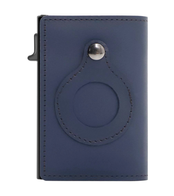 MEN'S LEATHER Multifunktionelle Brieftasche mit AirTag