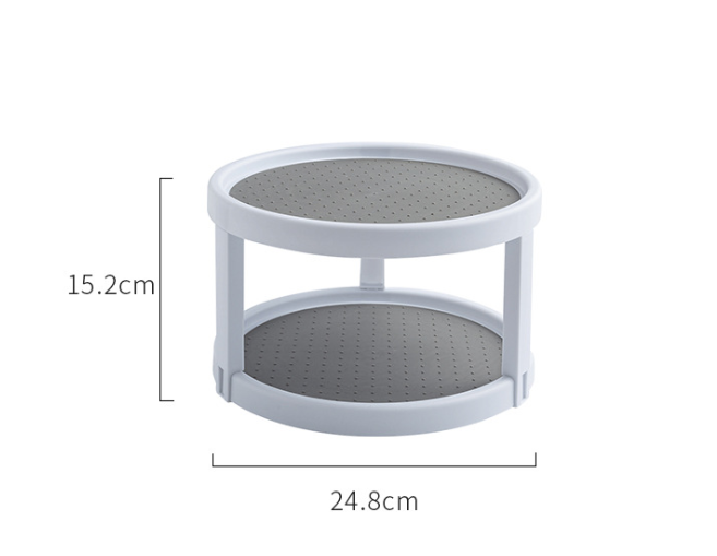 LAZY SUSAN 2-Etagen Drehregal