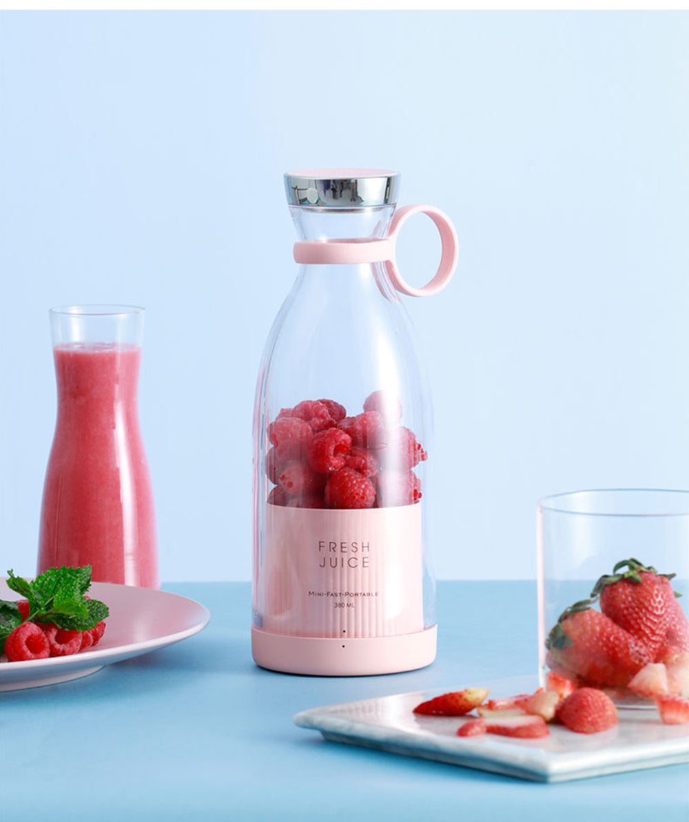 FRESH JUICE Multifunktionelle USB Saftflasche mit Mixfunktion