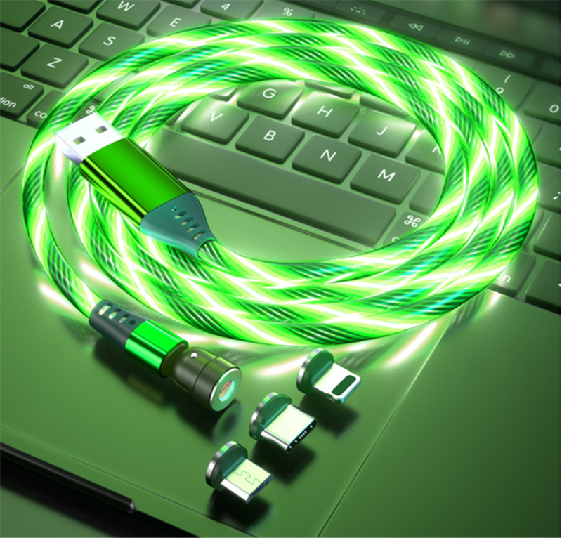 LUMINOUS MAGNETIC Fast Charging LED-Ladekabel