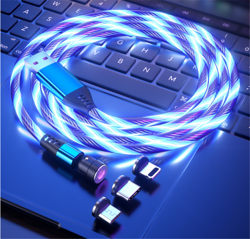 LUMINOUS MAGNETIC Fast Charging LED-Ladekabel