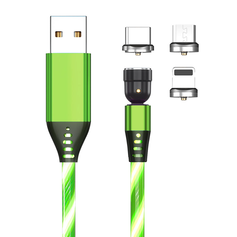 LUMINOUS MAGNETIC Fast Charging LED-Ladekabel