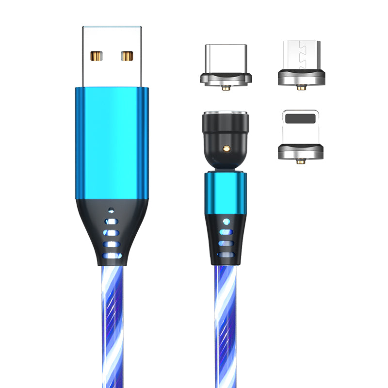 LUMINOUS MAGNETIC Fast Charging LED-Ladekabel