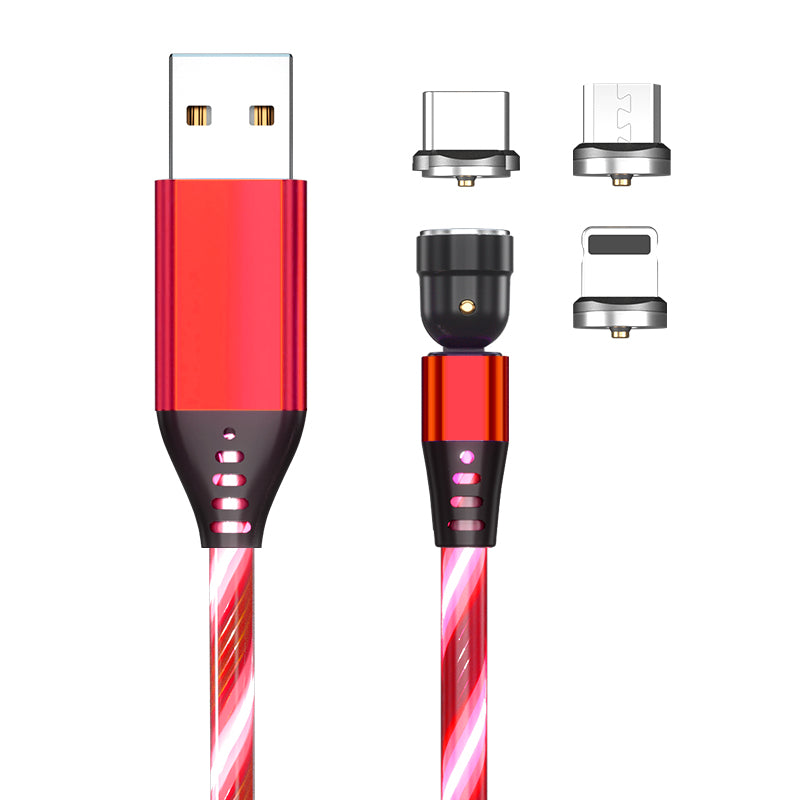 LUMINOUS MAGNETIC Fast Charging LED-Ladekabel