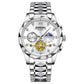 Multifunctional Quartz Watch All-match Six-pin Timing Casual
