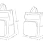 Large Capacity Multifunctional Lightweight Backpack