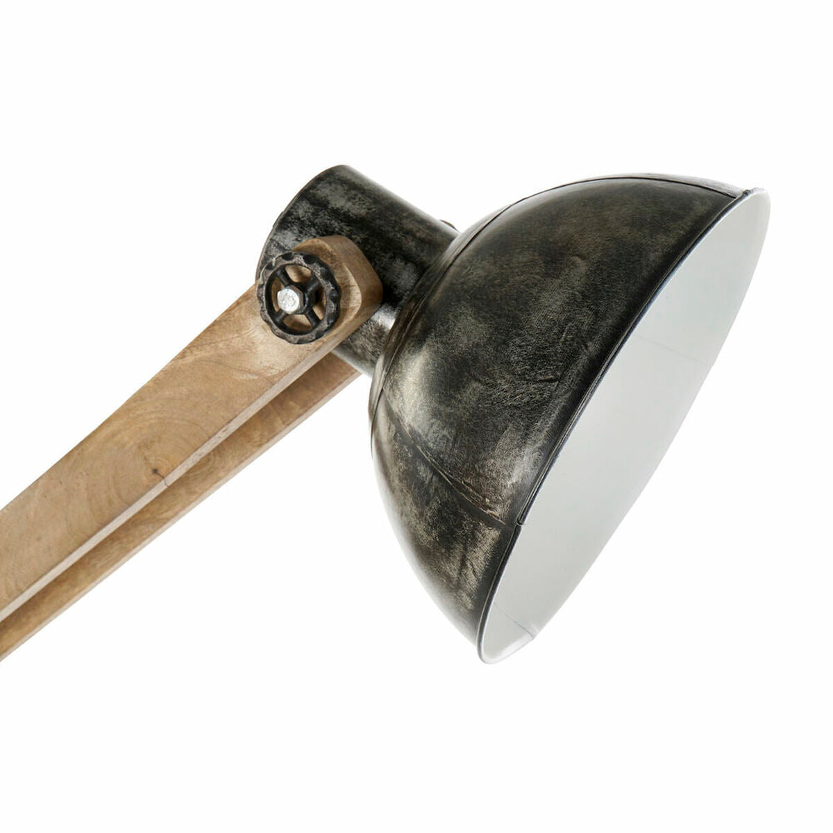 Stehlampe DKD Home Decor 30 x 87 x 153 cm natürlich Schwarz Metall Holz Eisen 220 V 25 W