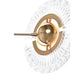 Deckenlampe DKD Home Decor Kristall Gold Metall (20 x 20 x 20 cm)
