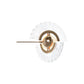 Deckenlampe DKD Home Decor Kristall Gold Metall (20 x 20 x 20 cm)