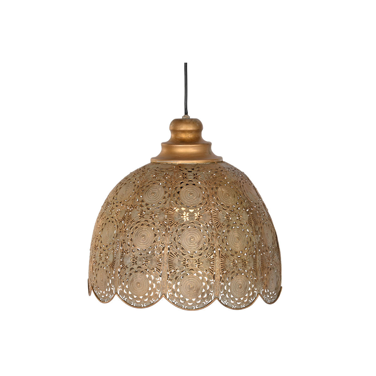 Deckenlampe DKD Home Decor 38 x 38 x 33 cm Gold Metall 50 W 36 x 36 x 33 cm
