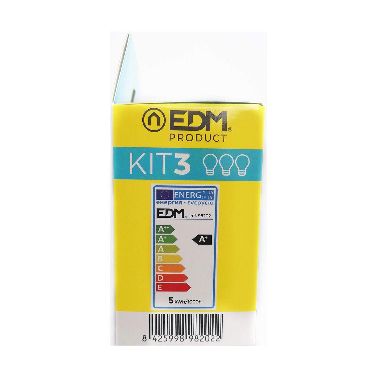 LED-Lampe EDM 5 W E14 G 400 lm (6400K)