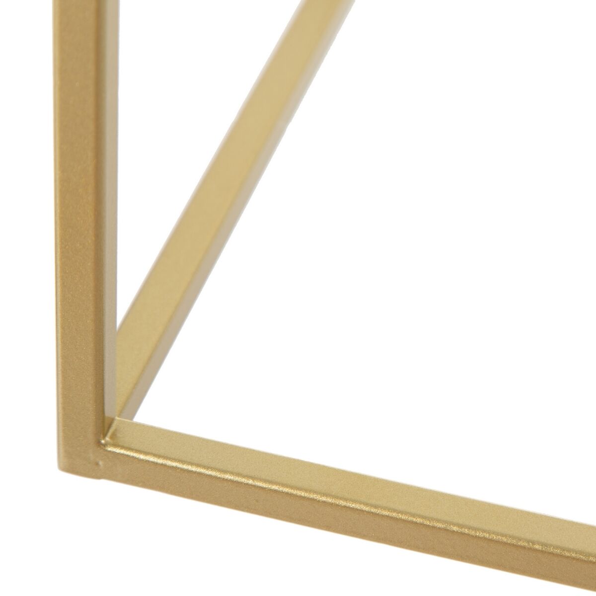 Deckenlampe Kristall Gold Metall Weiß 60 x 20 x 20 cm
