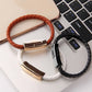 CHARGER BRACELET Lederarmband mit integriertem Ladekabel