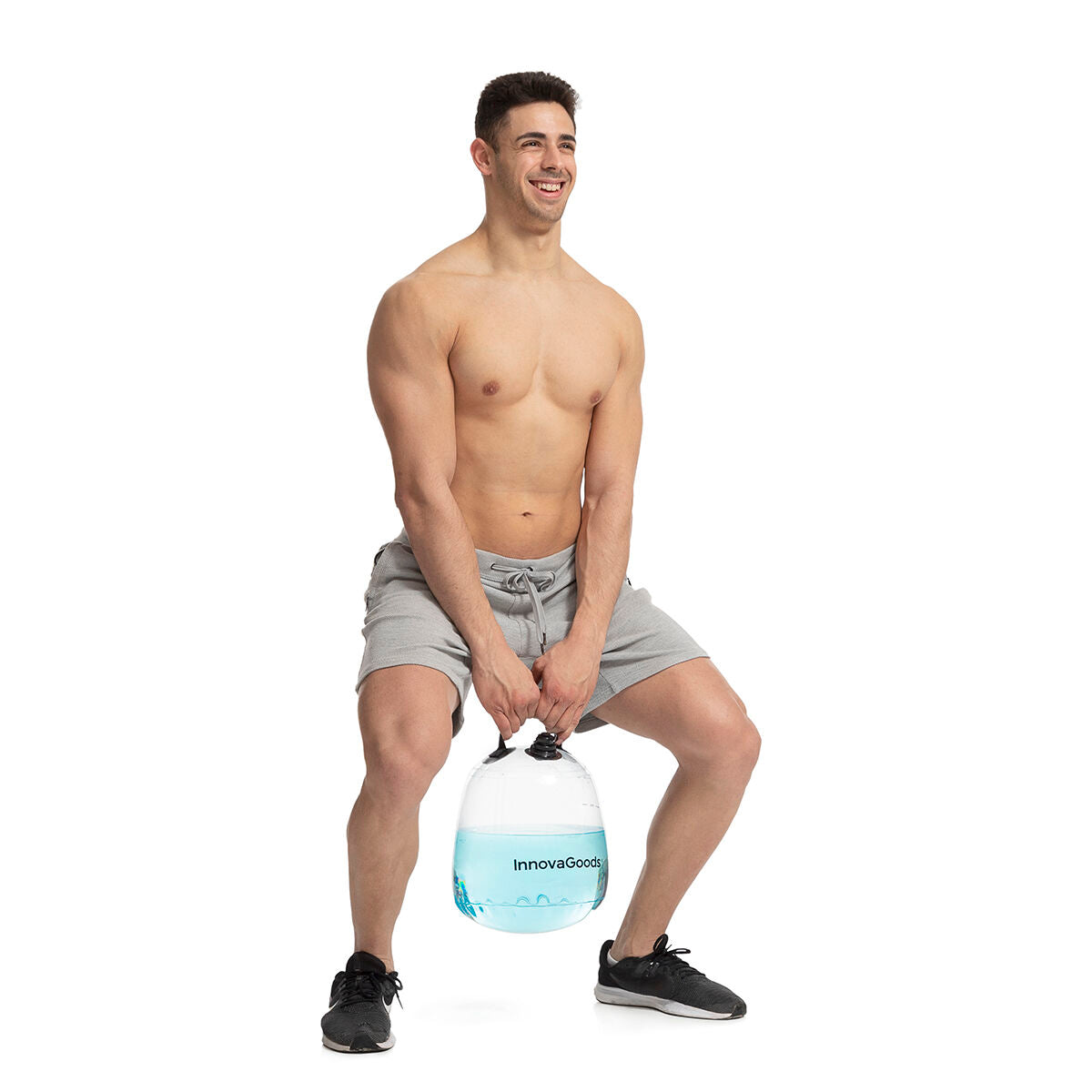 Wassergefüllte Kettle Bell für das Fitnesstraining – mit Übungsanleitung Fibell InnovaGoods